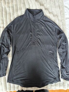 Paradox Ladies Dark Gray 1/4 Zip-Up Dri-Release Base Layer